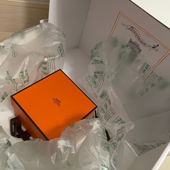 Hermes heure H mini watch gold Epsom gold